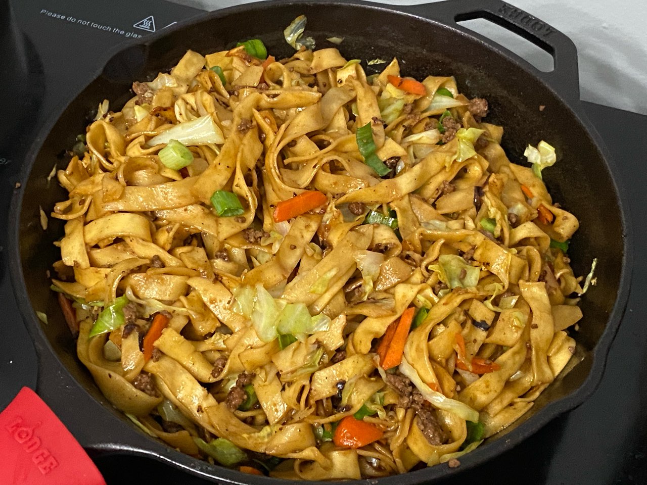 Ground beef and cabbage stir fry noodles Fooducate Diet Motivation