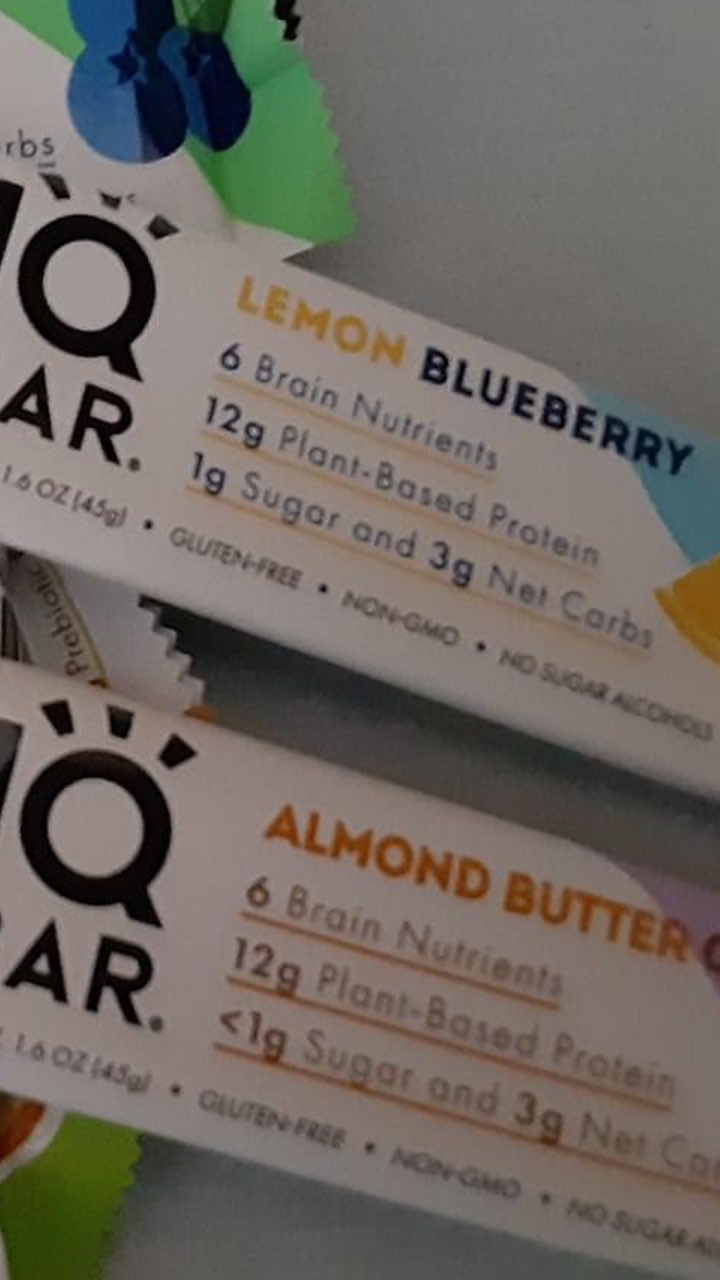 IQ Bar Protein Bar, Lemon Blueberry Calories, Nutrition Analysis