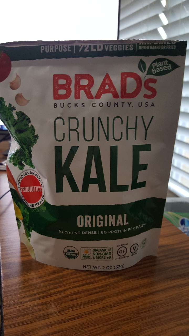 Brad's Kale, Crunchy, Original Calories, Nutrition Analysis & More Fooducate