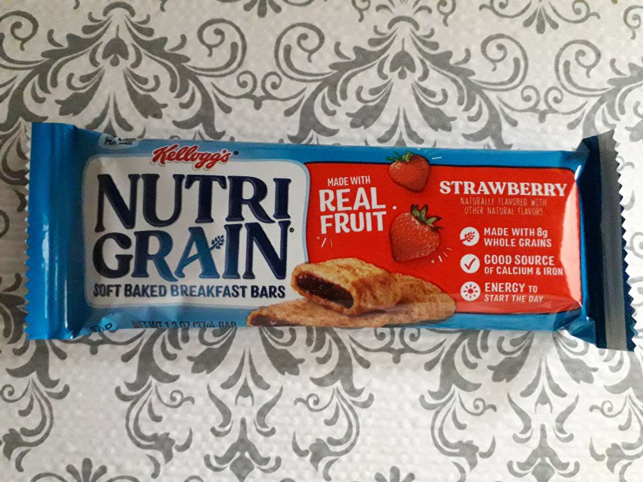 Kellogg's Breakfast Bars, Soft Baked, Strawberry Calories, Nutrition