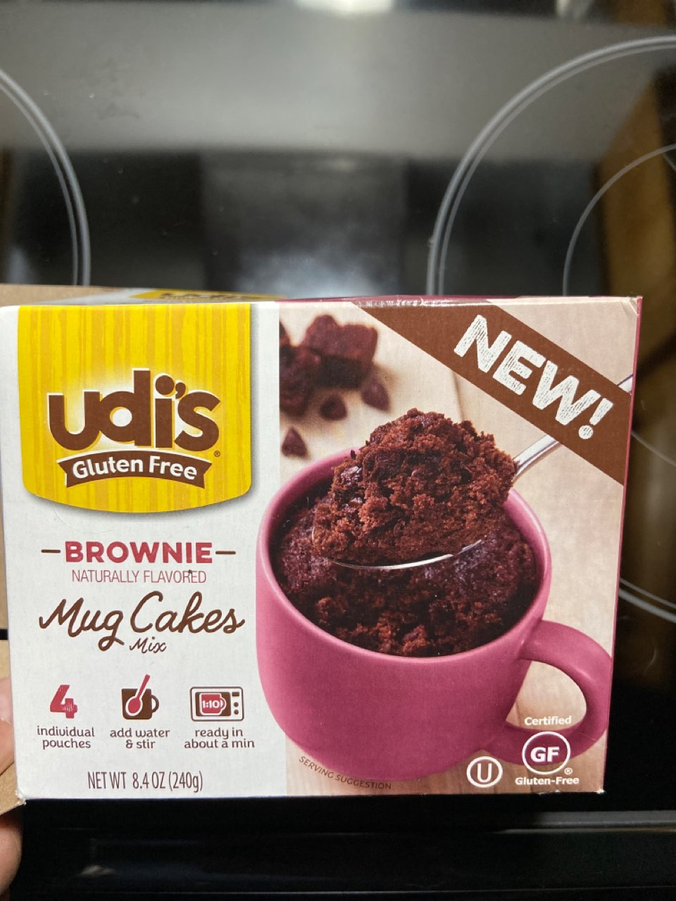 Udi's Mug Cake Mix, Brownie Flavored Calories, Nutrition Analysis & More Fooducate