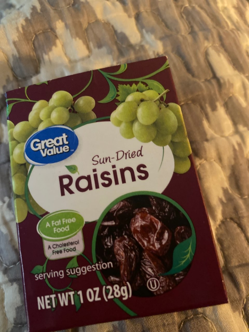 Great Value California Raisins Calories, Nutrition Analysis & More