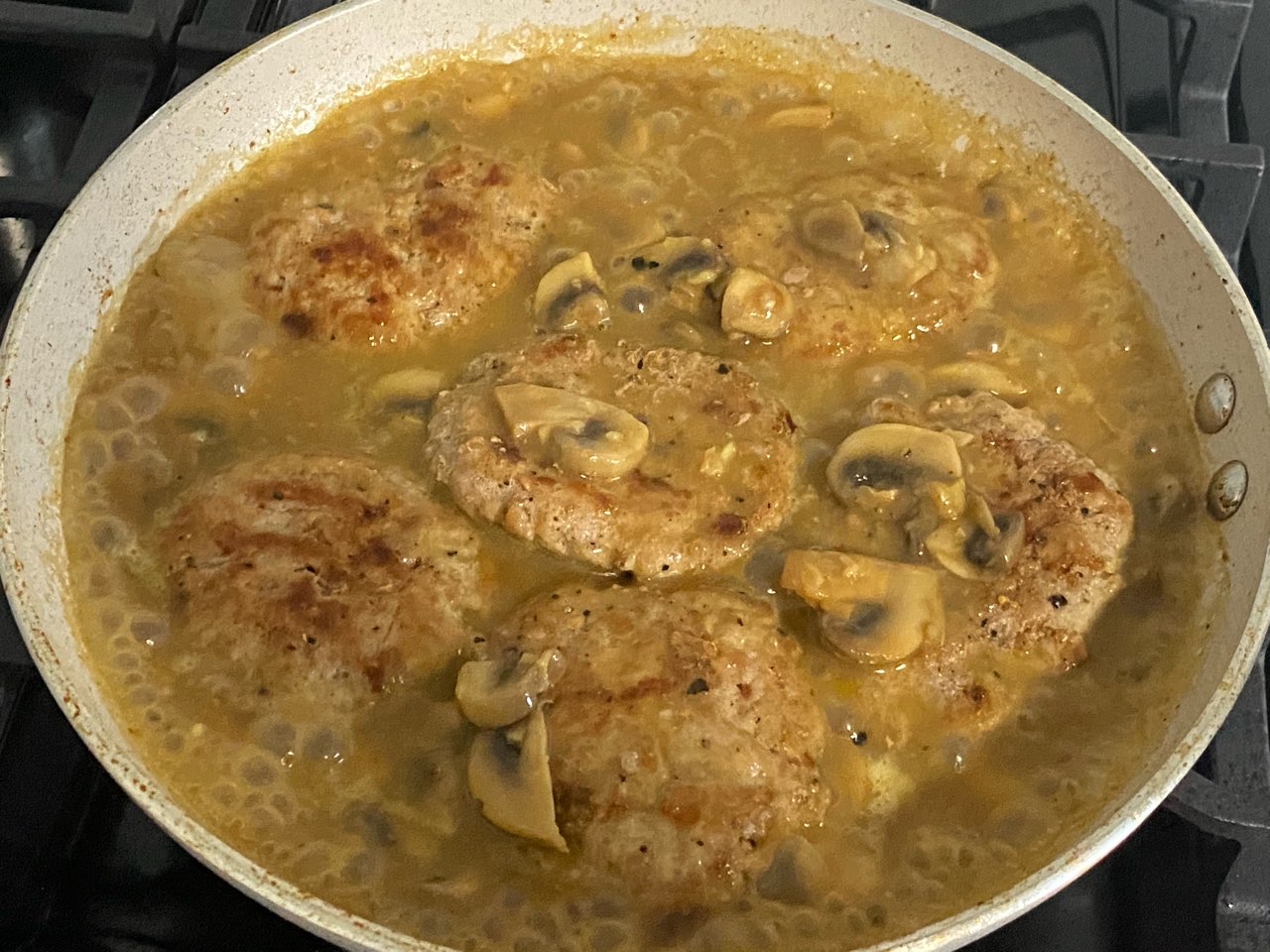Turkey patties in mushroom gravy Fooducate Diet Motivation