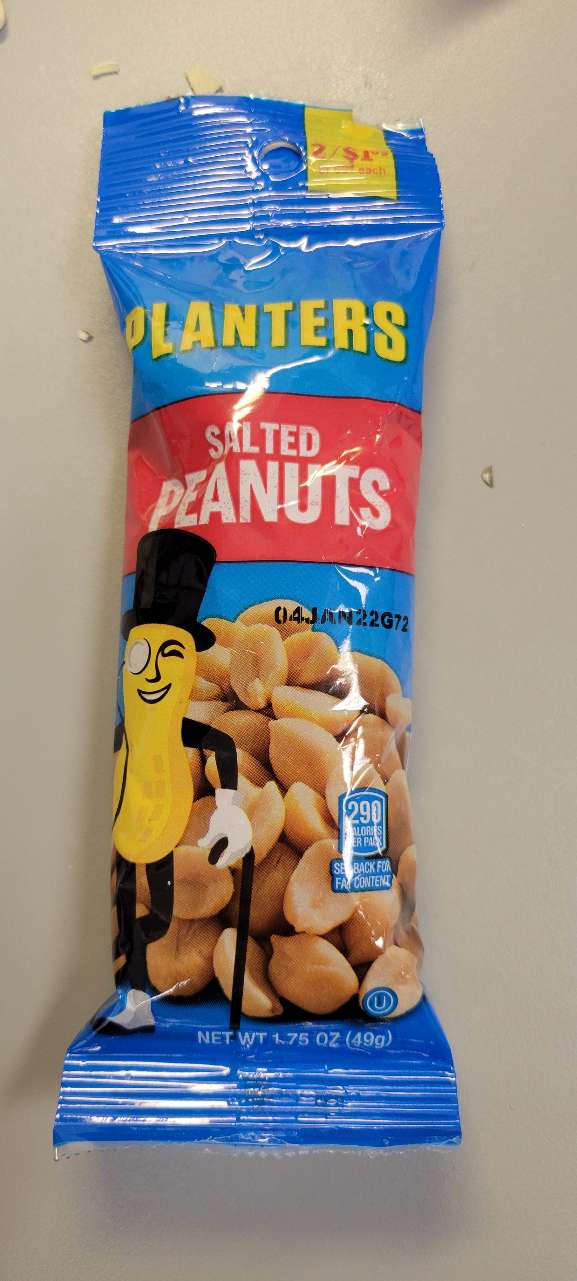 Planters Salted Peanuts Calories, Nutrition Analysis & More Fooducate
