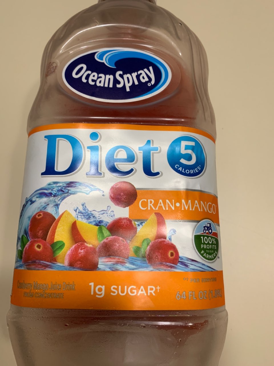 Ocean Spray Juice Drink, CranMango, Diet Calories, Nutrition Analysis