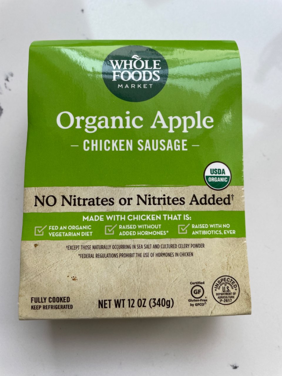 Whole Foods Market Chicken Sausage, Organic Apple Calories, Nutrition