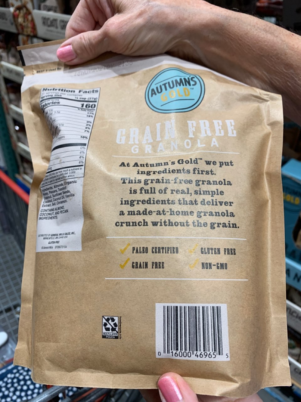 Nature's Path Granola, Pumpkin Seed + Flax Calories, Nutrition Analysis & More Fooducate