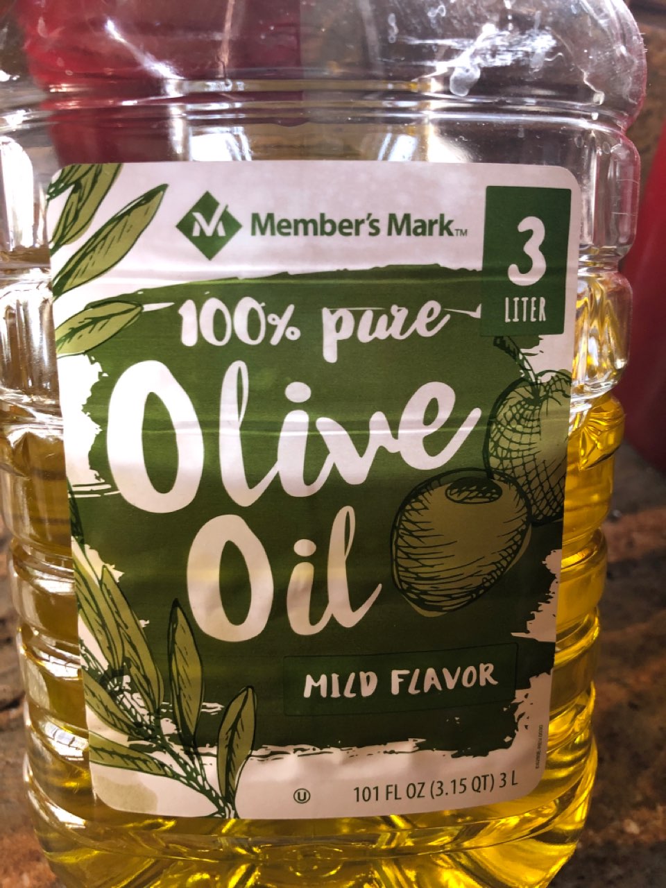 Member's Mark 100 Pure Olive Oil, Mild Flavor Calories, Nutrition Analysis & More Fooducate