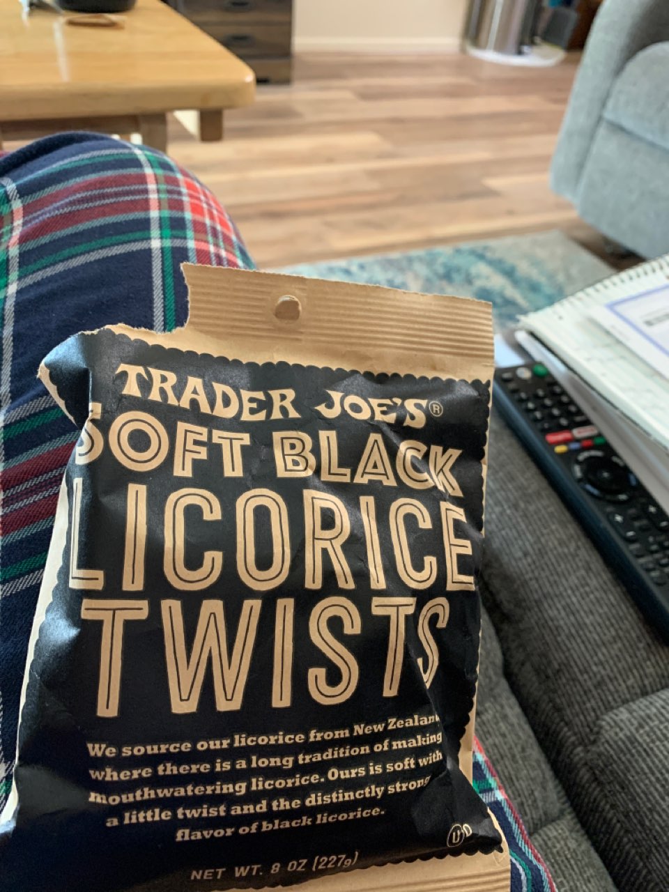 Trader Joe's Soft Black Licorice Twists Calories, Nutrition Analysis & More Fooducate