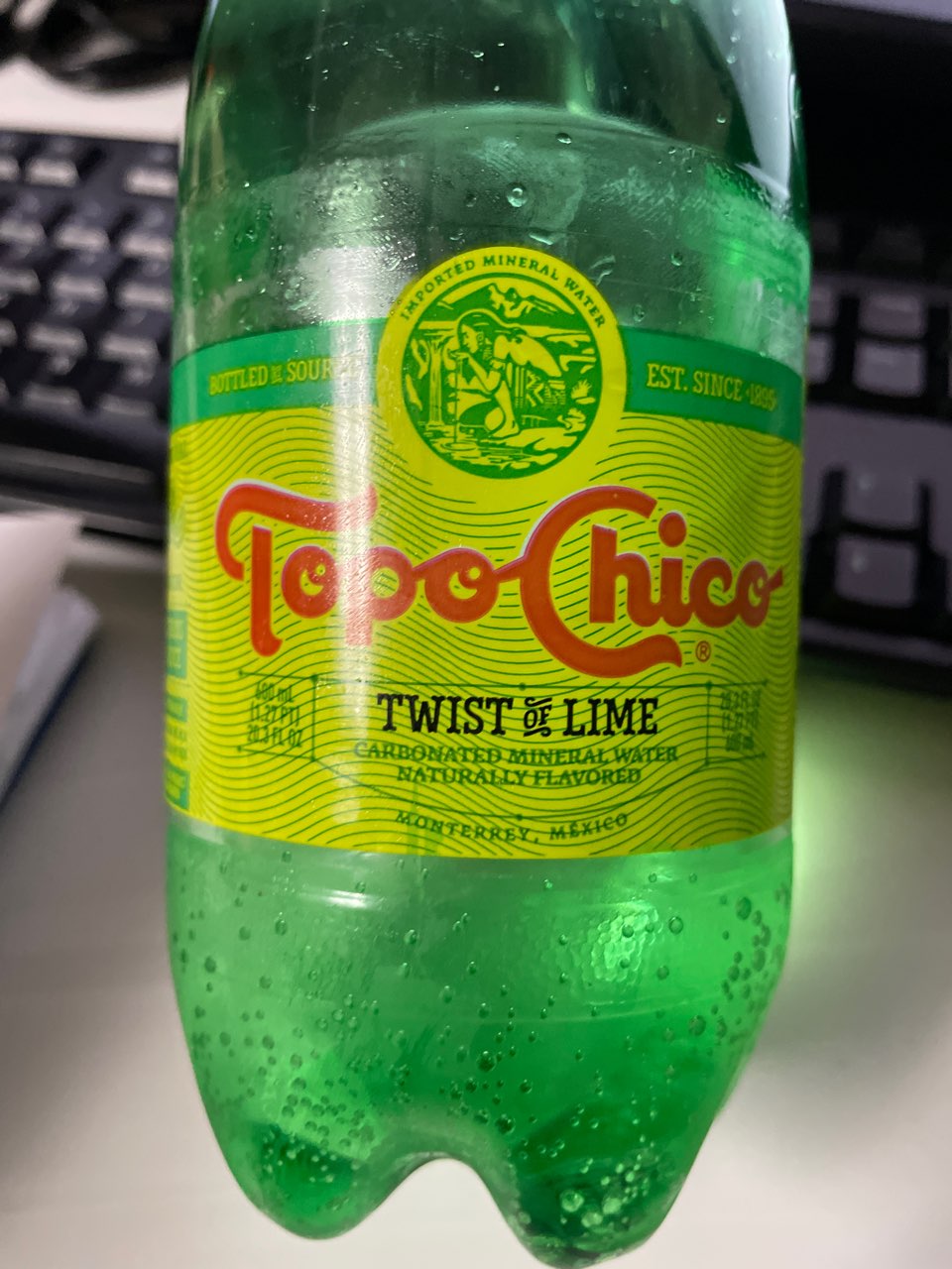 Topo Chico Carbonated Mineral Water Calories, Nutrition Analysis & More Fooducate