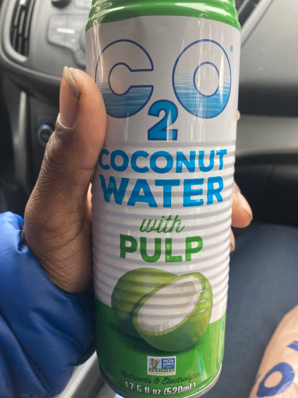 C2O Coconut Water, Pure, Unsweetened Calories, Nutrition Analysis