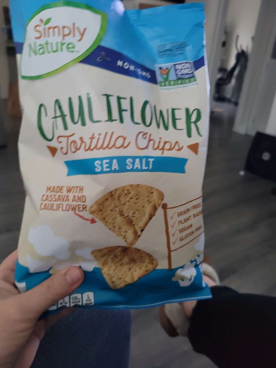 Simply Nature Cauliflower Tortilla Chips Calories, Nutrition Analysis
