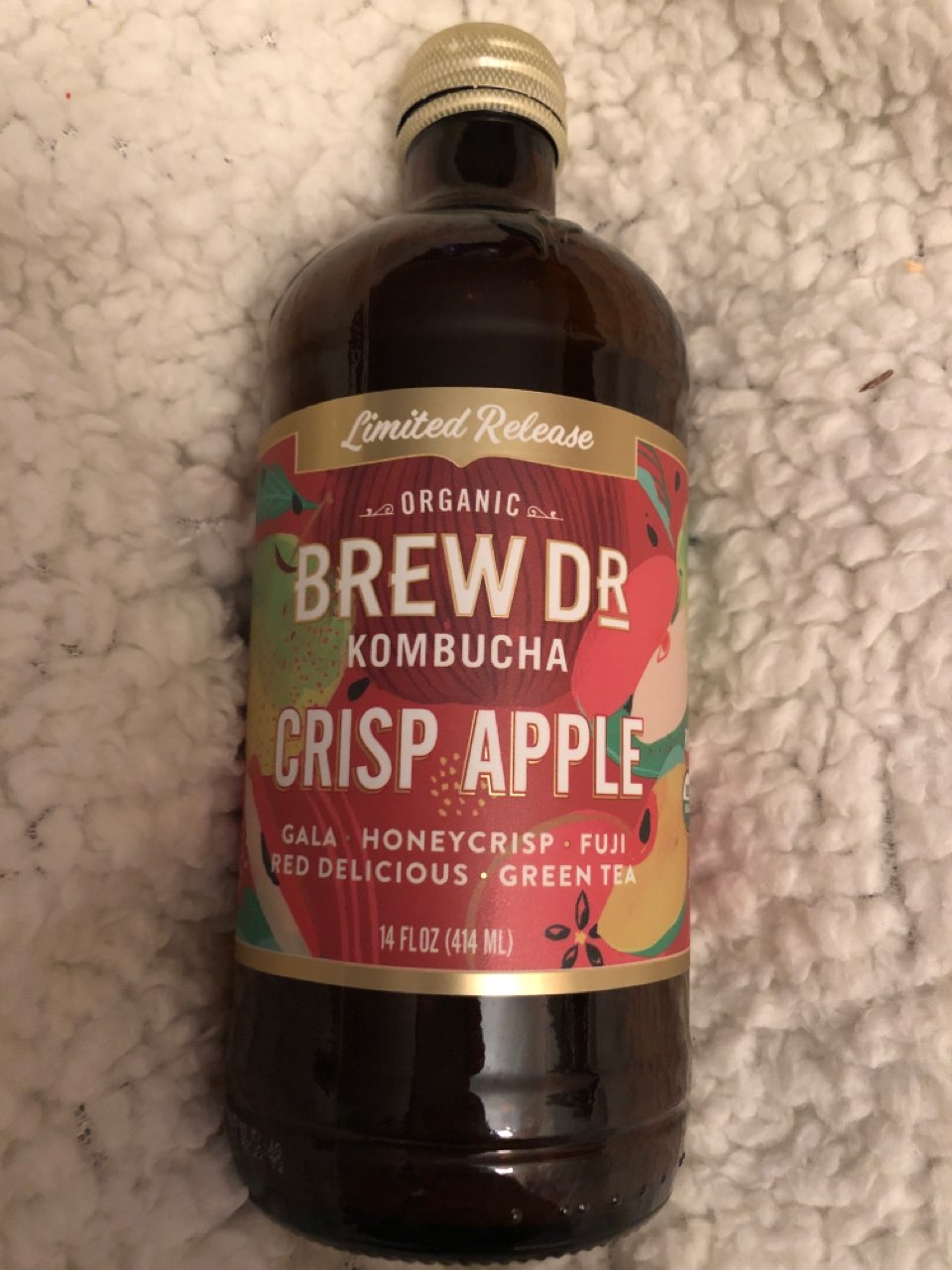 Brew Dr. Kombucha, Crisp Apple Calories, Nutrition Analysis & More