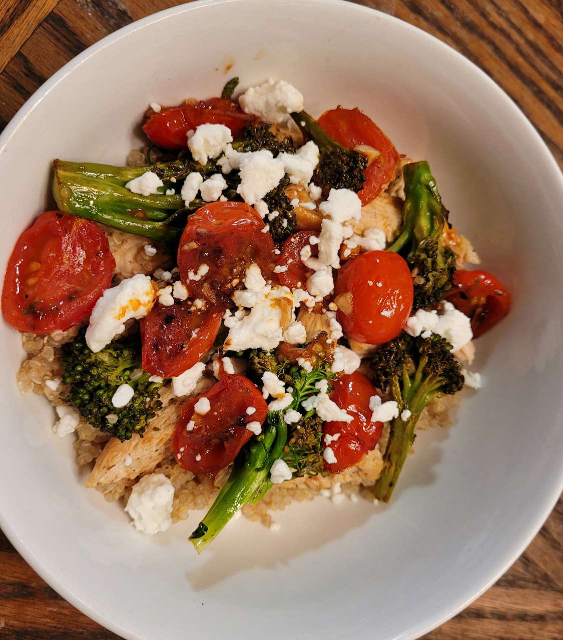 Chicken Quinoa Dinner Fooducate Diet Motivation