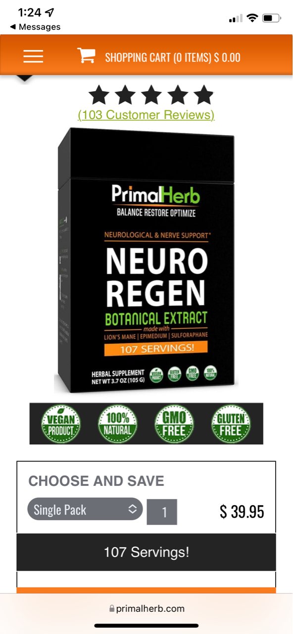 Has anyone tried this tea for neuropathy or any nerve issues