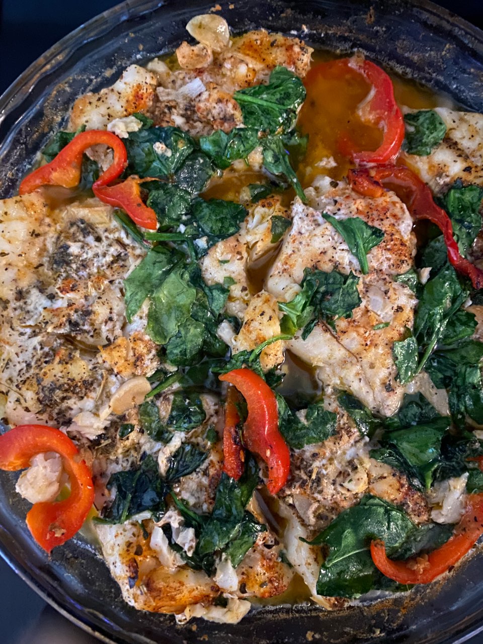 Baked garlic buttered haddock) Fooducate Diet Motivation