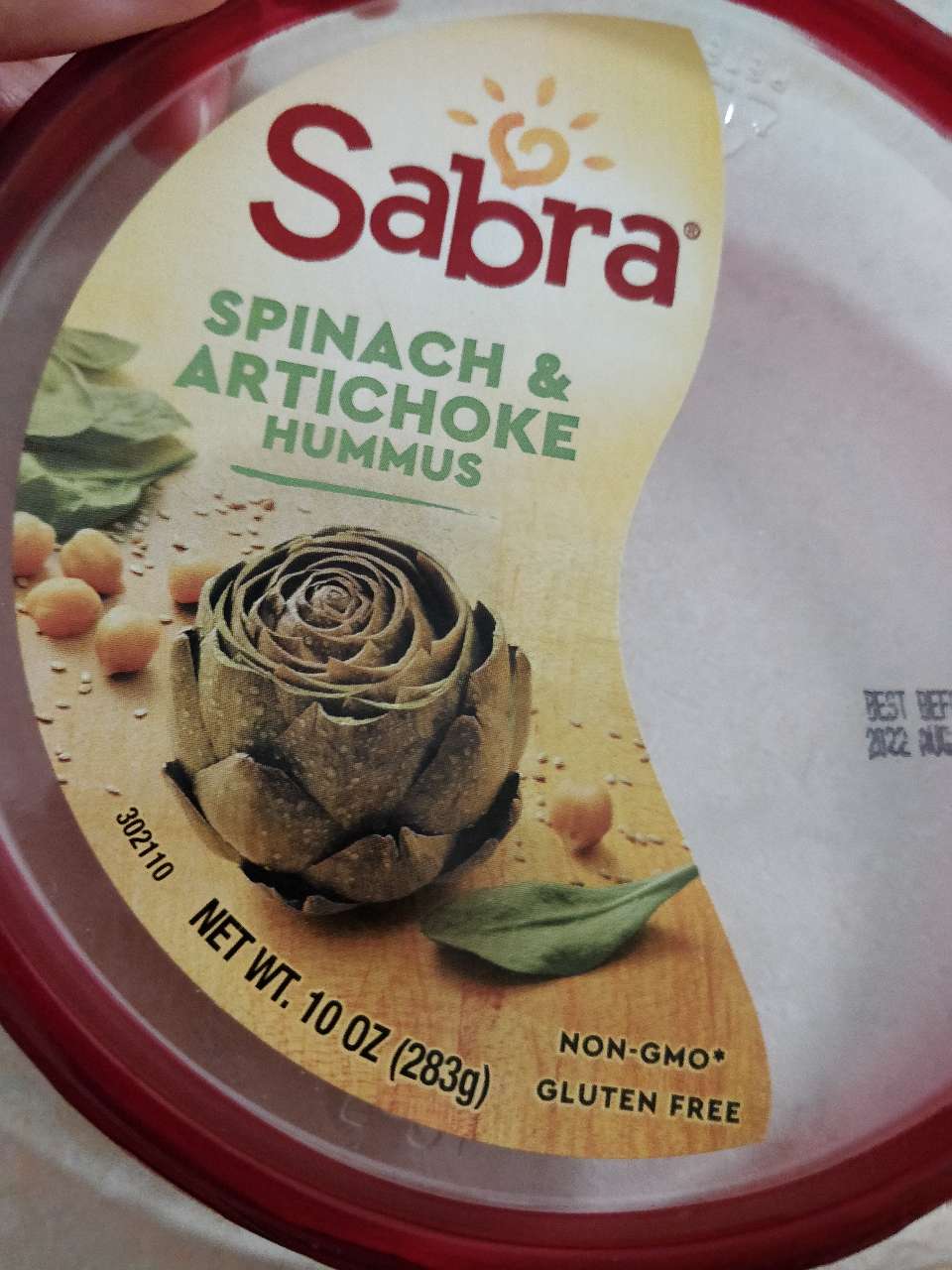 Sabra Hummus, Spinach And Artichoke Calories, Nutrition Analysis