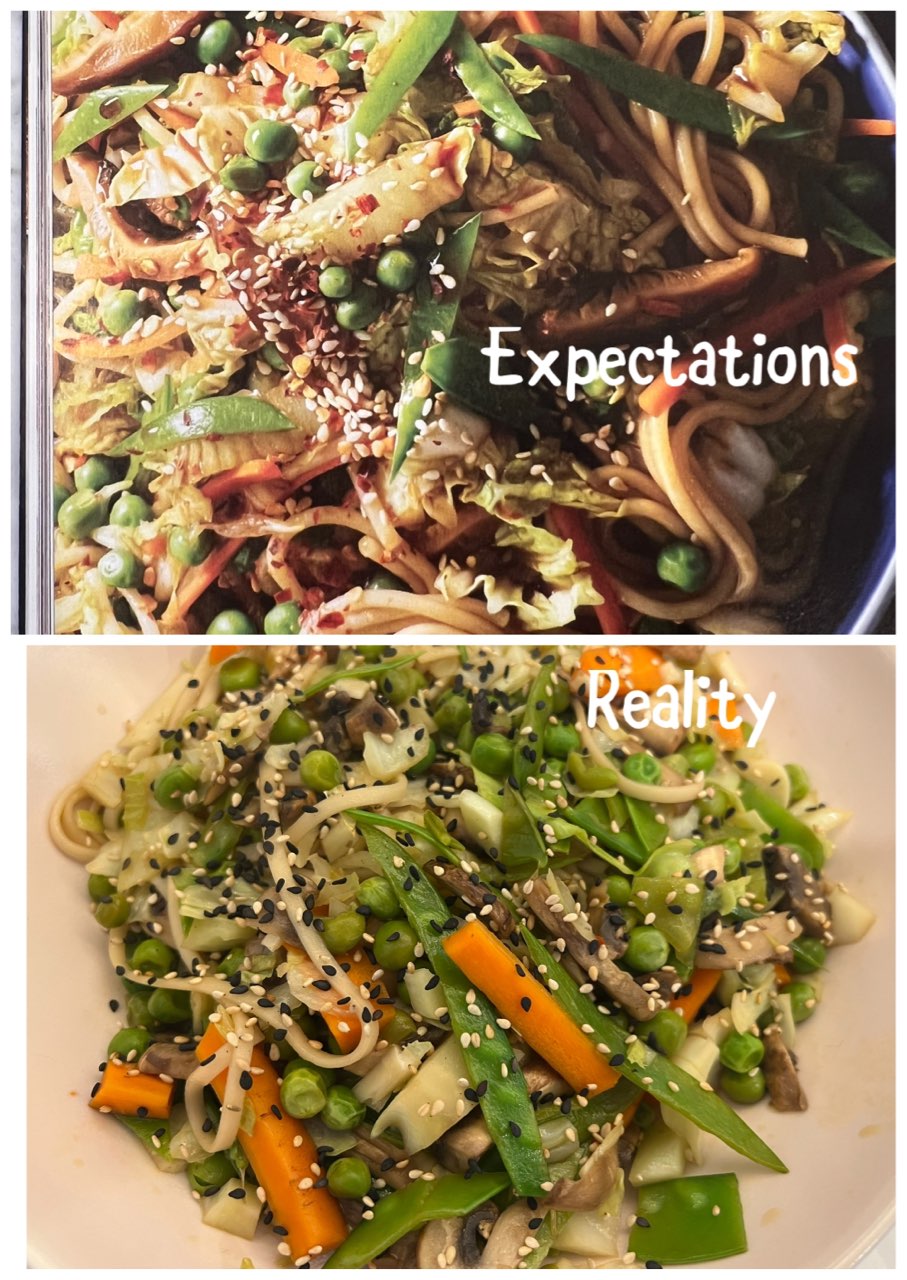 Cabbage Udon Stir fry from Forks Over Knives. I think mine looks better ) By Chef Z