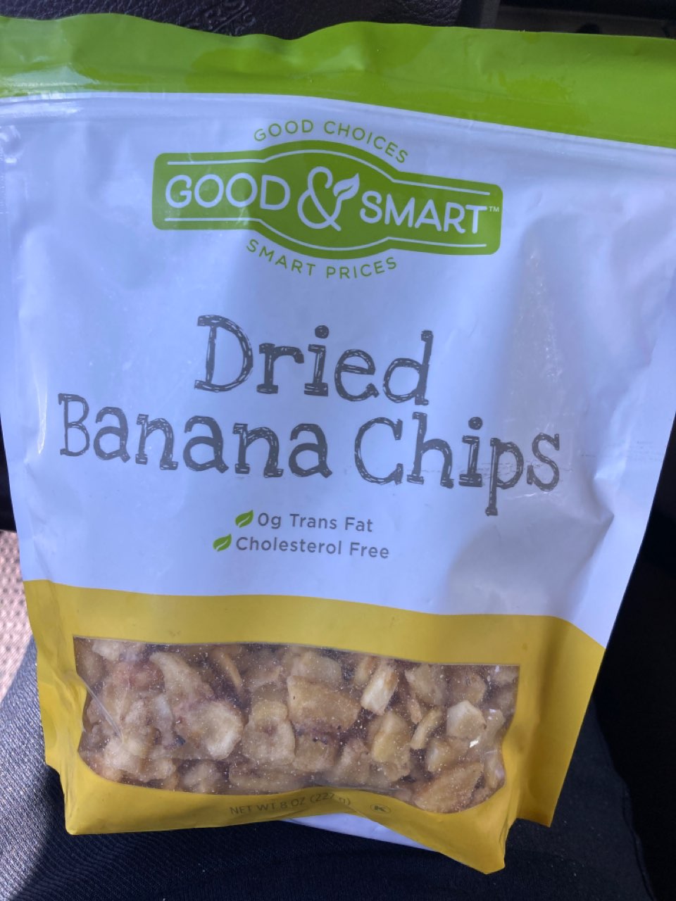 Good & Smart Dried Banana Chips Calories, Nutrition Analysis & More Fooducate