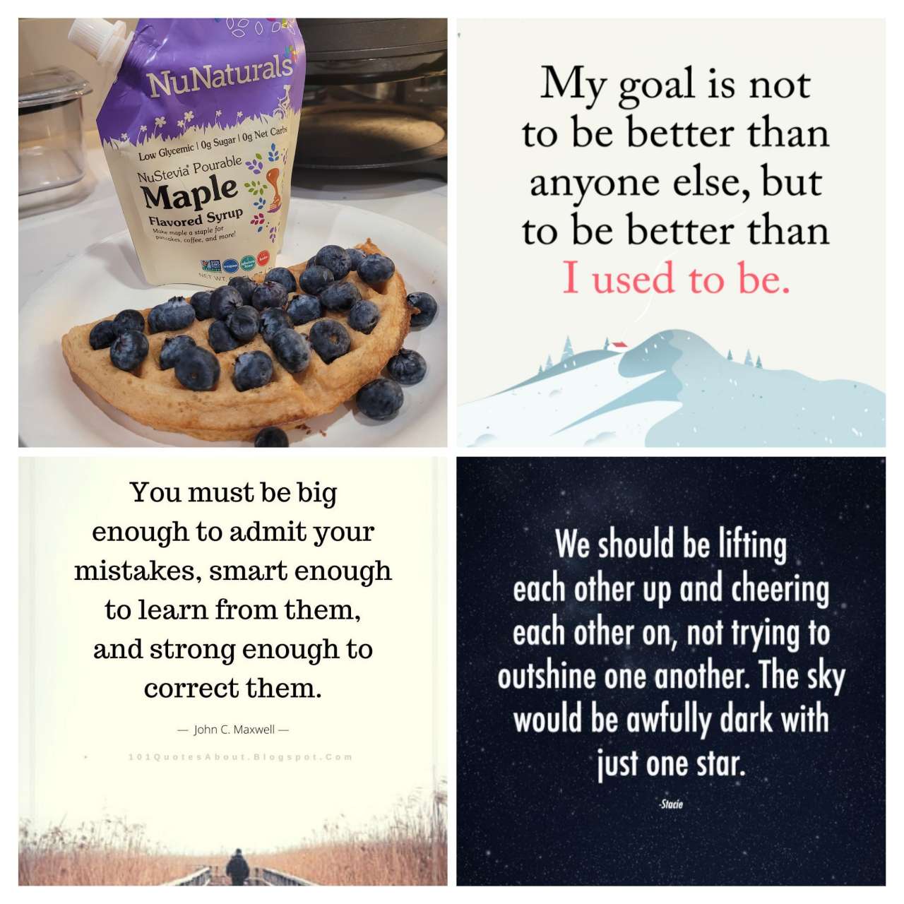 I bought a new waffle maker. My old one did not heat up enough anymore