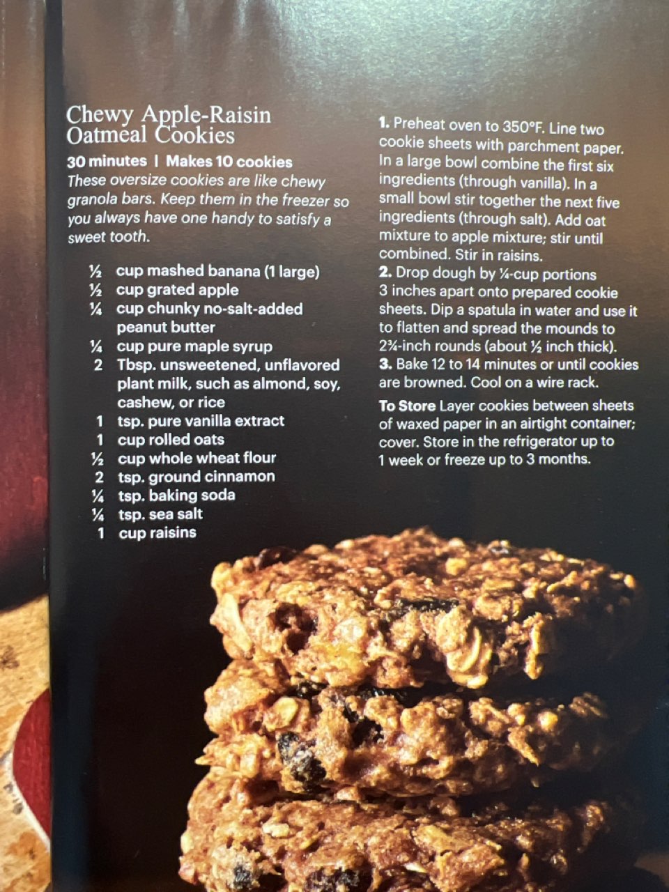 Well, I made cookies! They are vegan and have no added sugar. Just