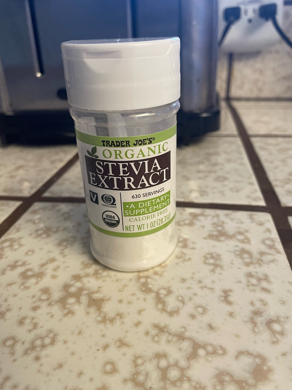 Stevia with nothing else from Trader Joe’s Fooducate Diet Motivation
