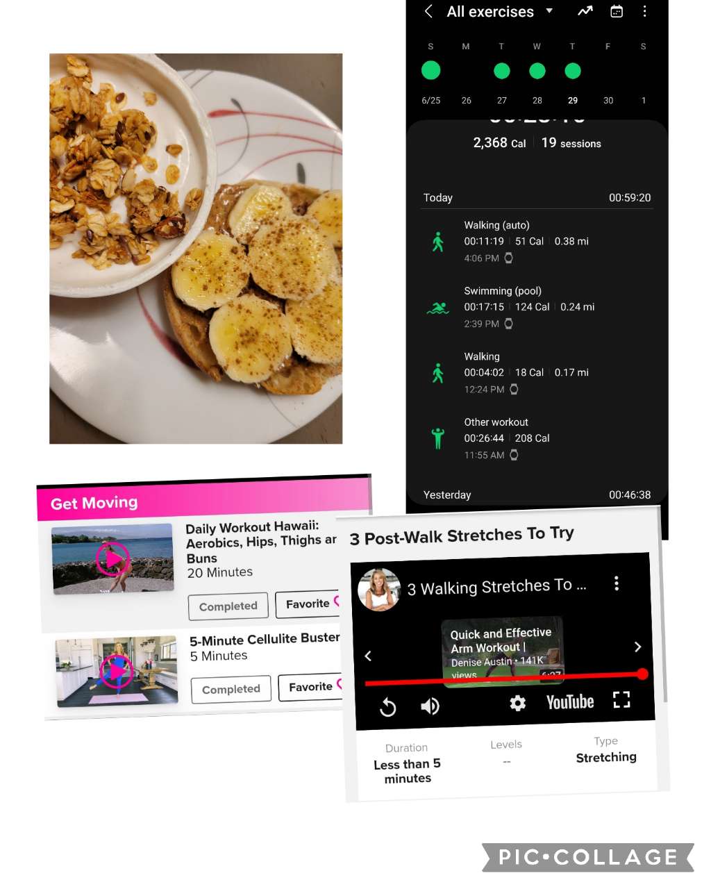 My breakfast this morning was Cocojune vanilla chamomile coconut yogurt ...