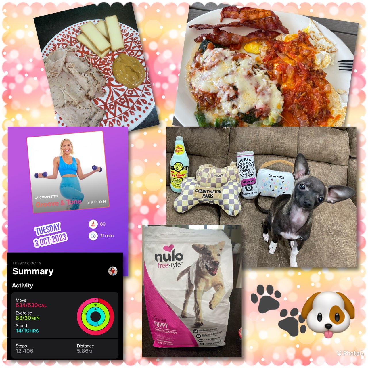 We went to our favorite food truck for lunch (my first meal). I got a