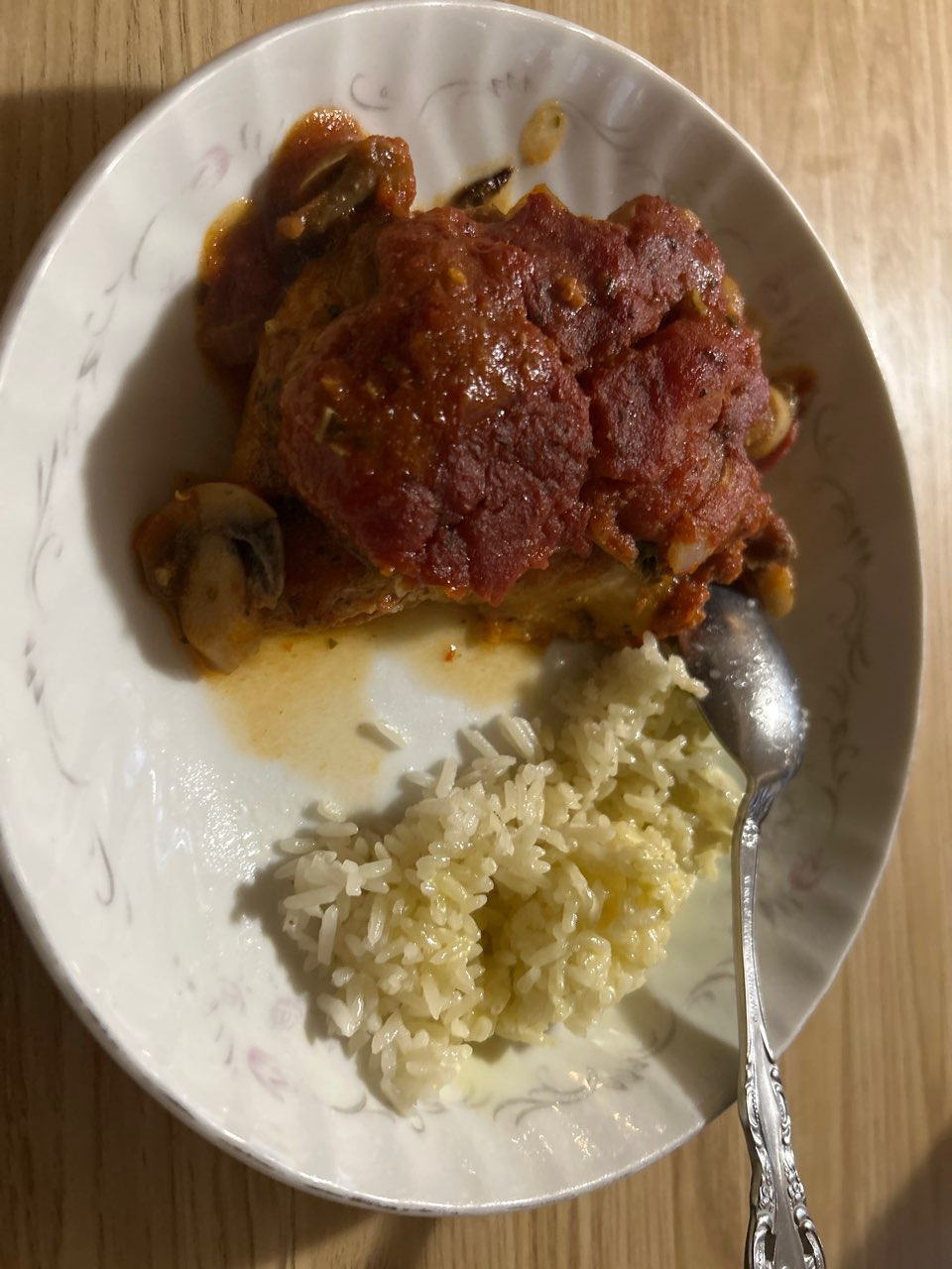 Chicken with marinara and rice Fooducate Diet Motivation
