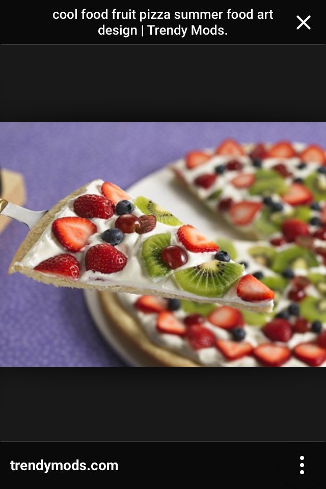 fruit pizza Directions, calories, nutrition & more Fooducate