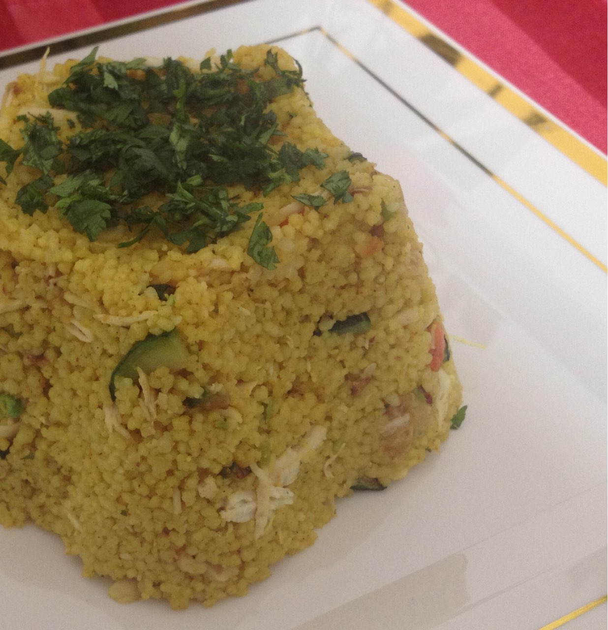 Couscous with chicken Directions, calories, nutrition & more Fooducate