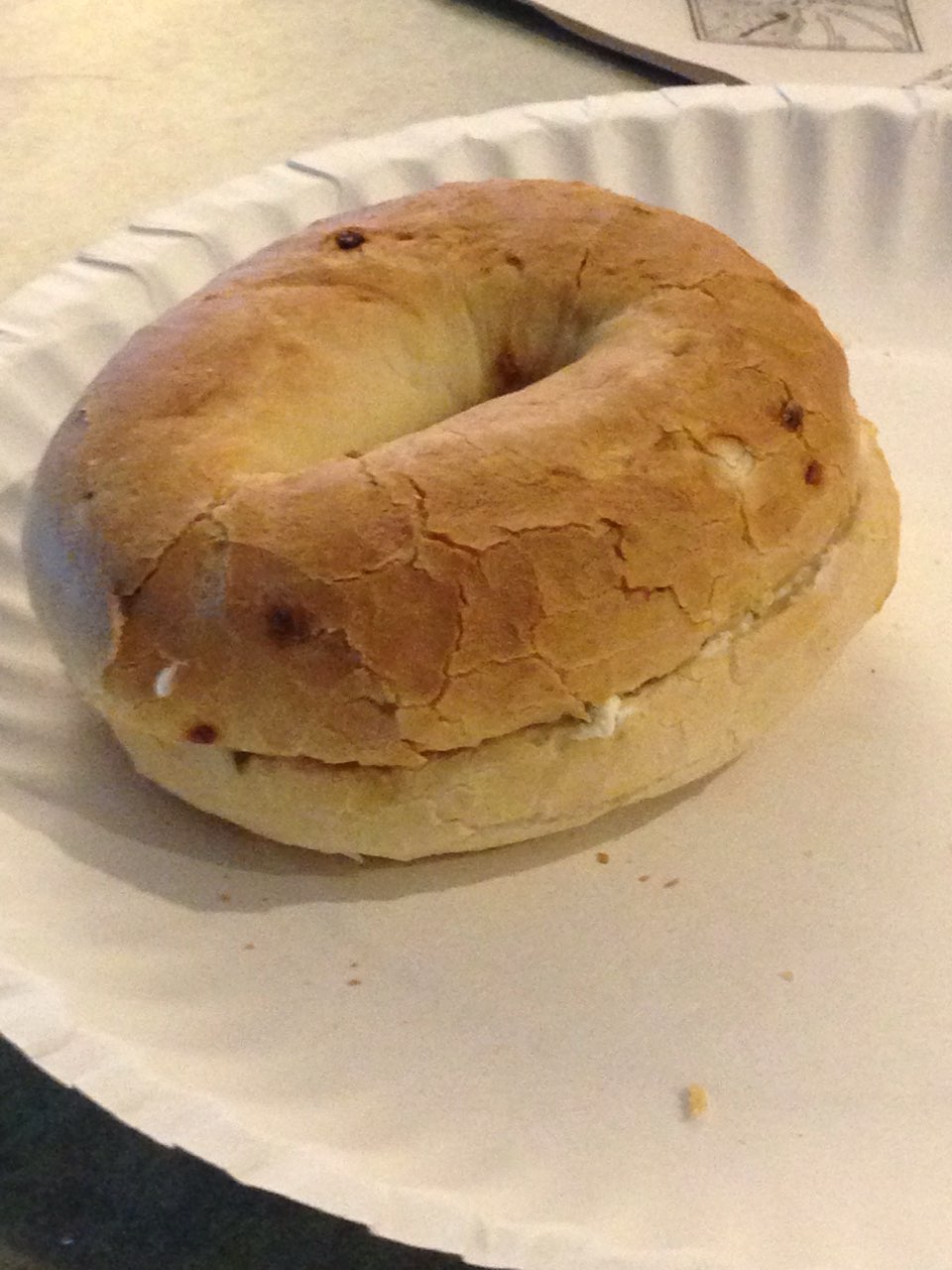 bagel with chive cream Directions, calories, nutrition & more Fooducate