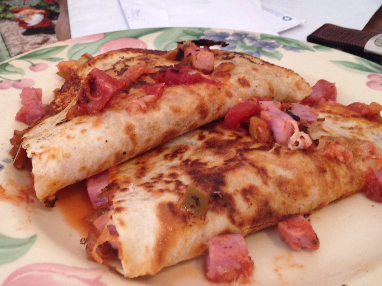 Hawiann Quesadilla Directions, calories, nutrition & more Fooducate