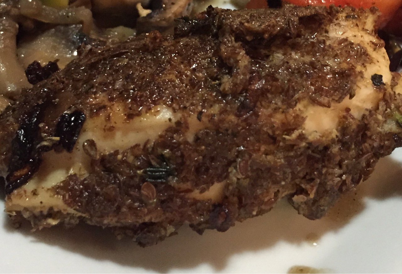 Flaxseed Chicken Directions, calories, nutrition & more Fooducate
