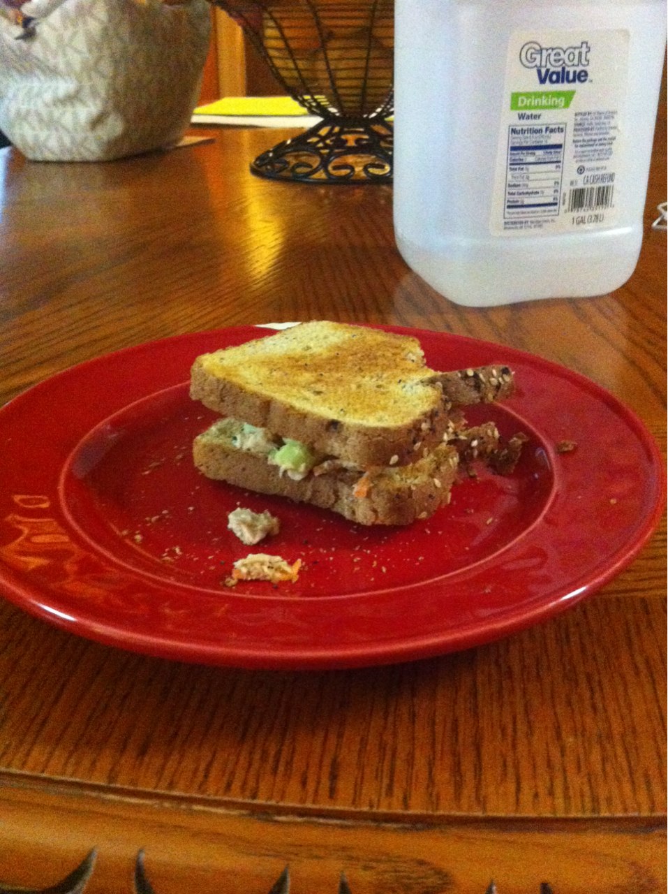 tuna sandwich Directions, calories, nutrition & more Fooducate