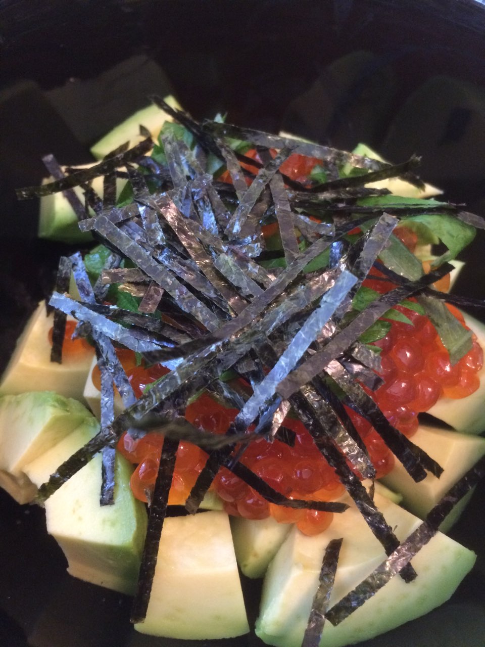 Salmon roe with Avocado Directions, calories, nutrition & more Fooducate