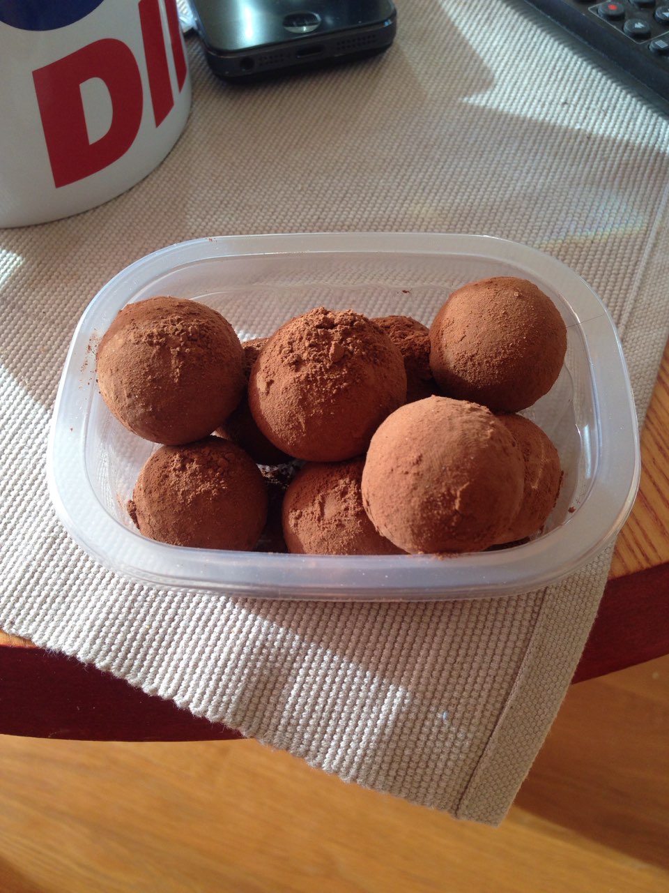 3 Ingredient Chocolate Truffles Directions, calories, nutrition & more
