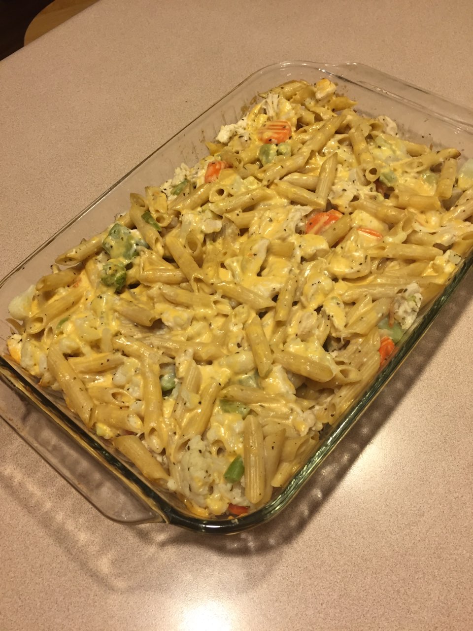 Chicken Vegetable Casserole Directions, calories, nutrition & more