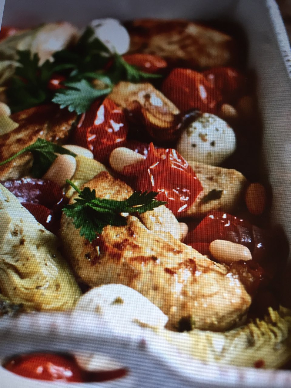 Clever Carrot Mediterranean Chicken Directions, calories, nutrition