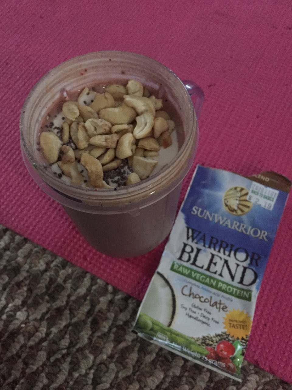 warrior smoothie Directions, calories, nutrition & more Fooducate