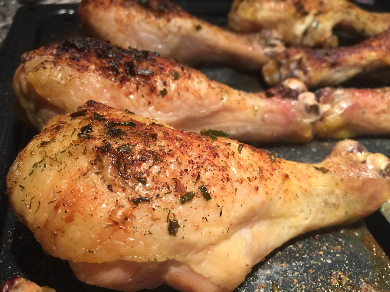 Paleo Friendly Baked Drumsticks Directions, calories, nutrition & more
