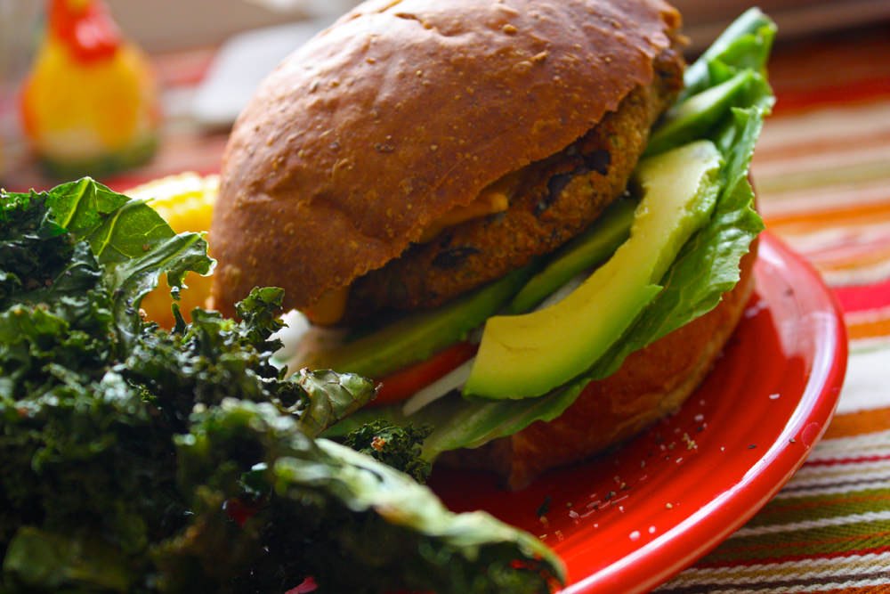 Homemade Black Bean Burger Directions, calories, nutrition & more