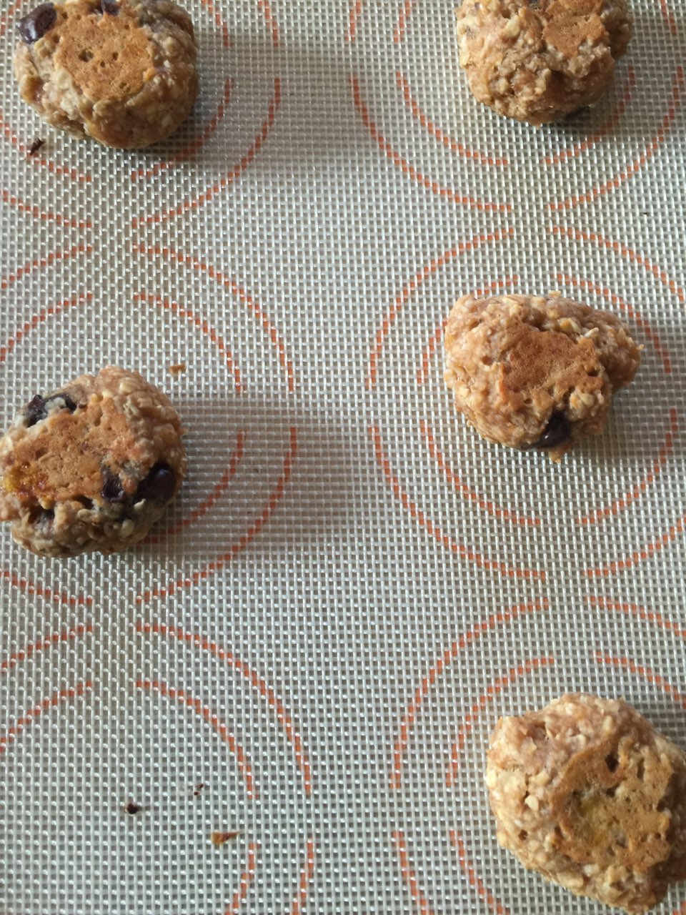 banana oat peanut butter cookies Directions, calories, nutrition
