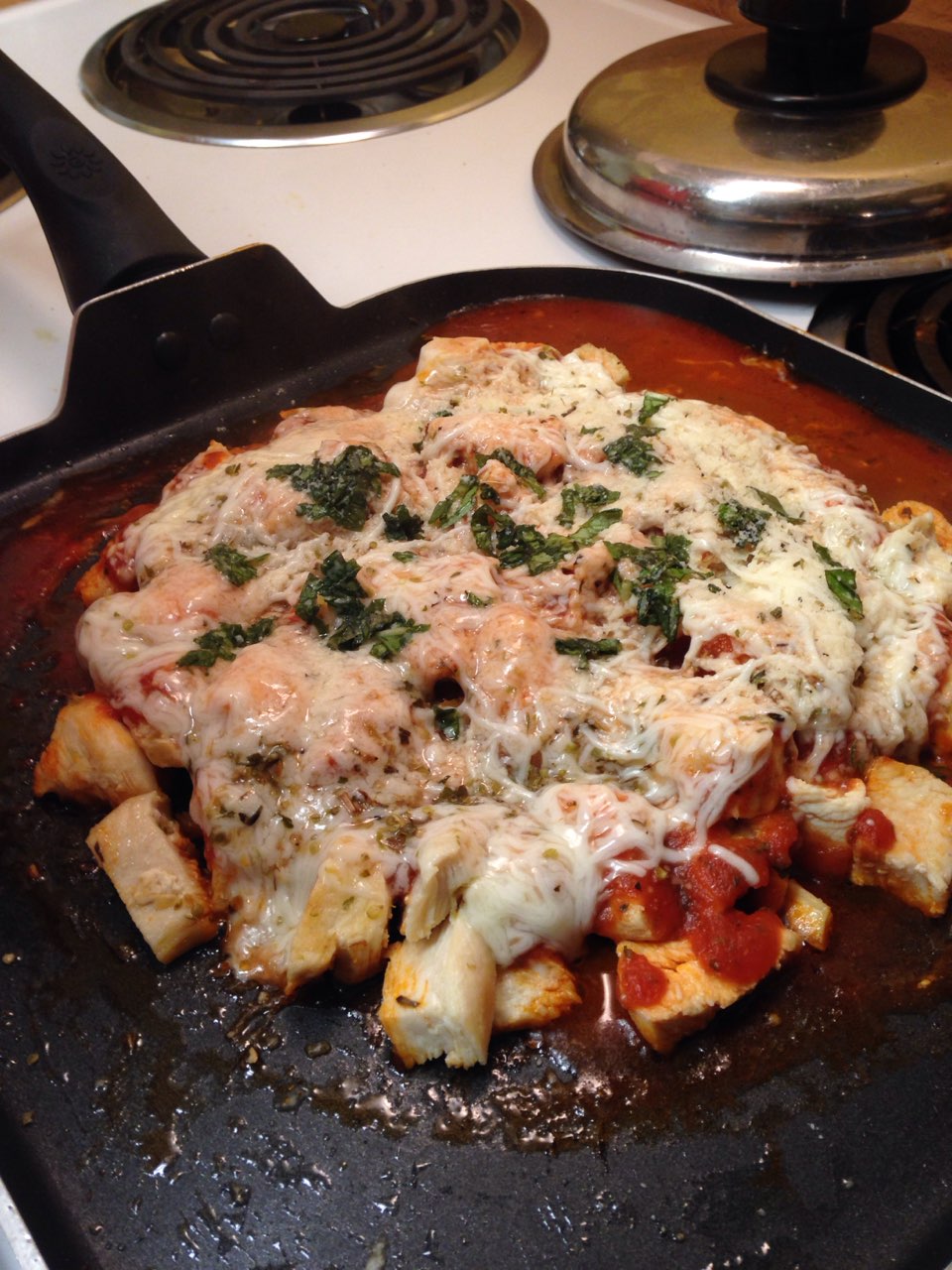 Chicken Parmesan Directions, calories, nutrition & more Fooducate