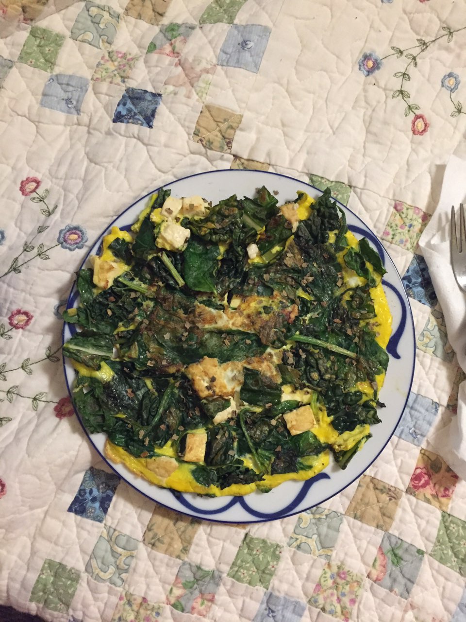 Spinach Tofu Frittata Directions, calories, nutrition & more Fooducate