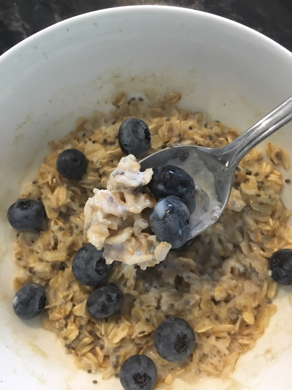 Blueberry oatmeal Directions, calories, nutrition & more Fooducate