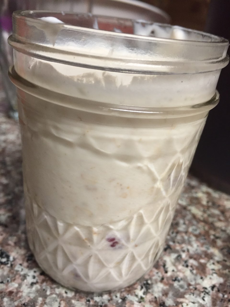 Greek Yogurt & Raspberry Overnight Oats Directions, calories