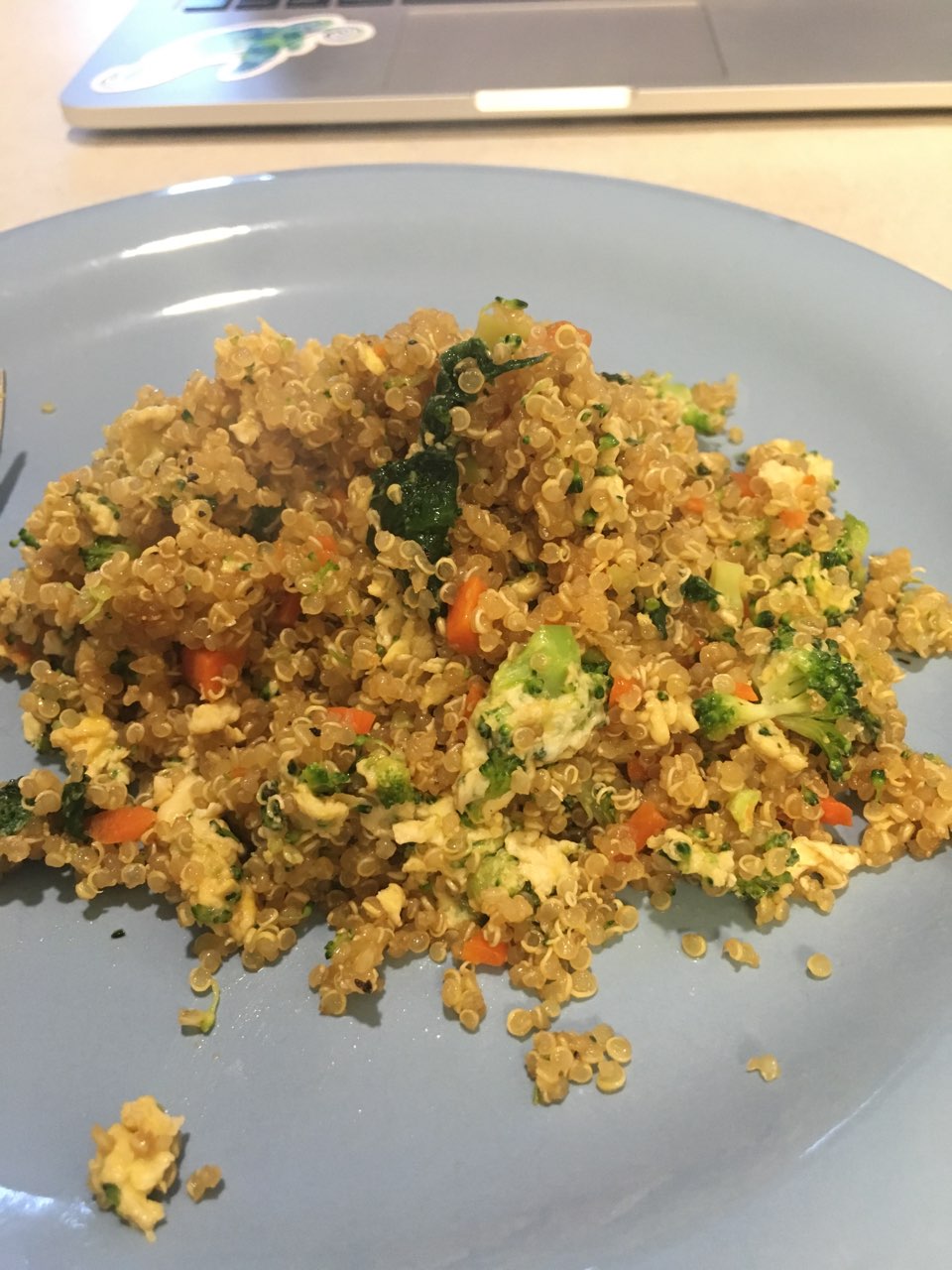 Veggie Fried Quinoa Directions, calories, nutrition & more Fooducate