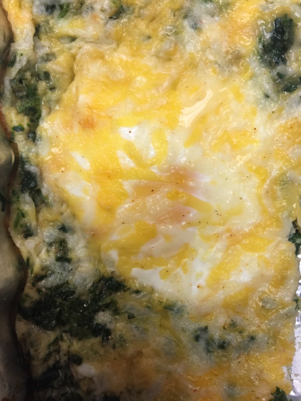 Egg & Spinach bake Directions, calories, nutrition & more Fooducate