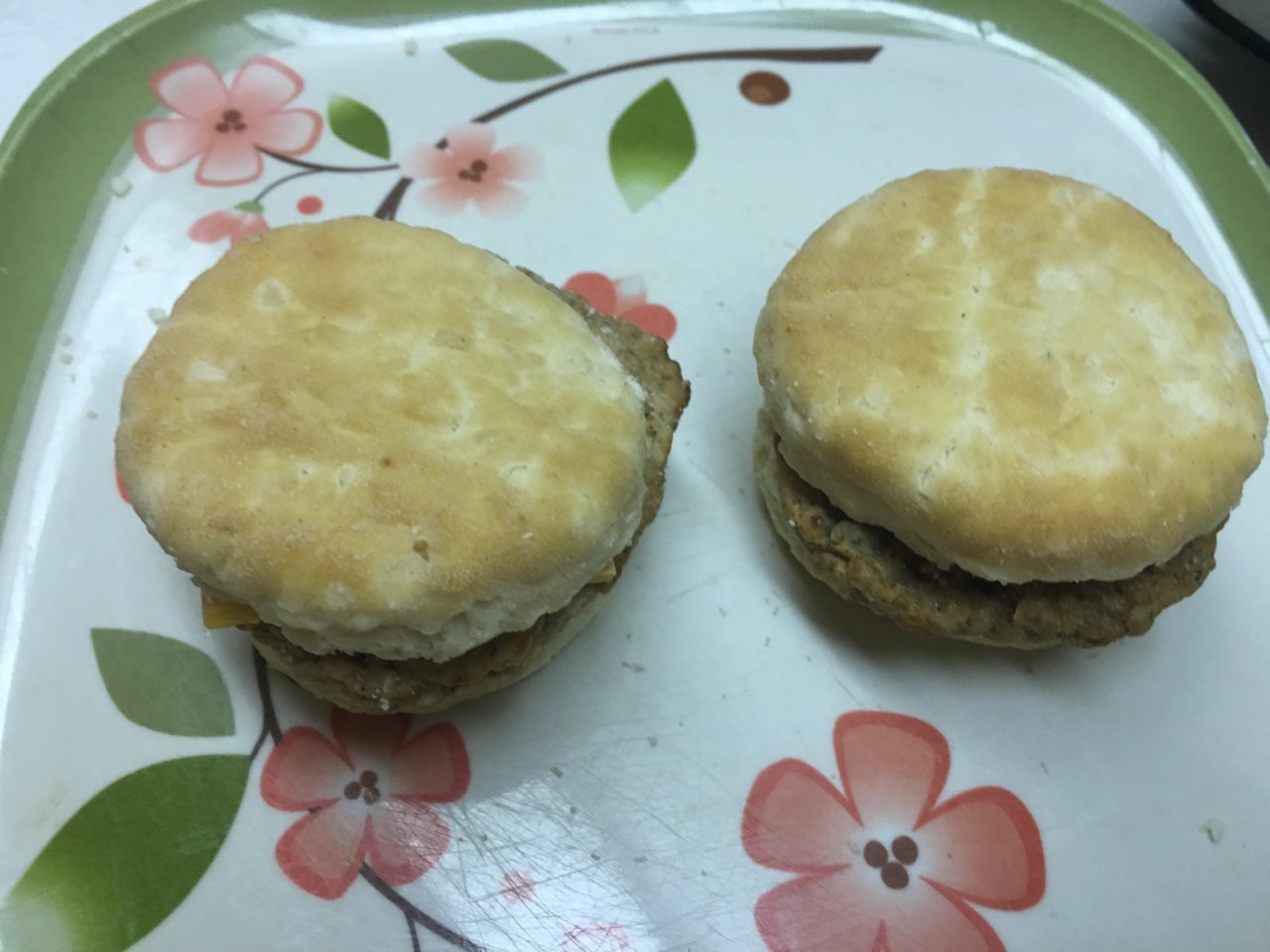 sausage and cheese biscuit Directions, calories, nutrition & more